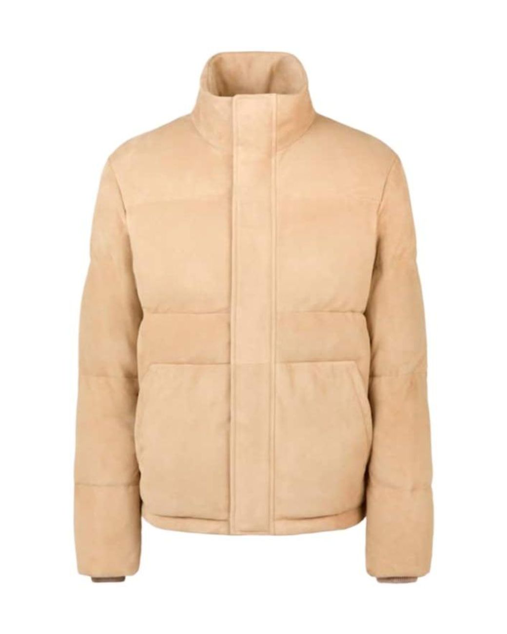 Tod's Natural Leather Quilted Jacket for men