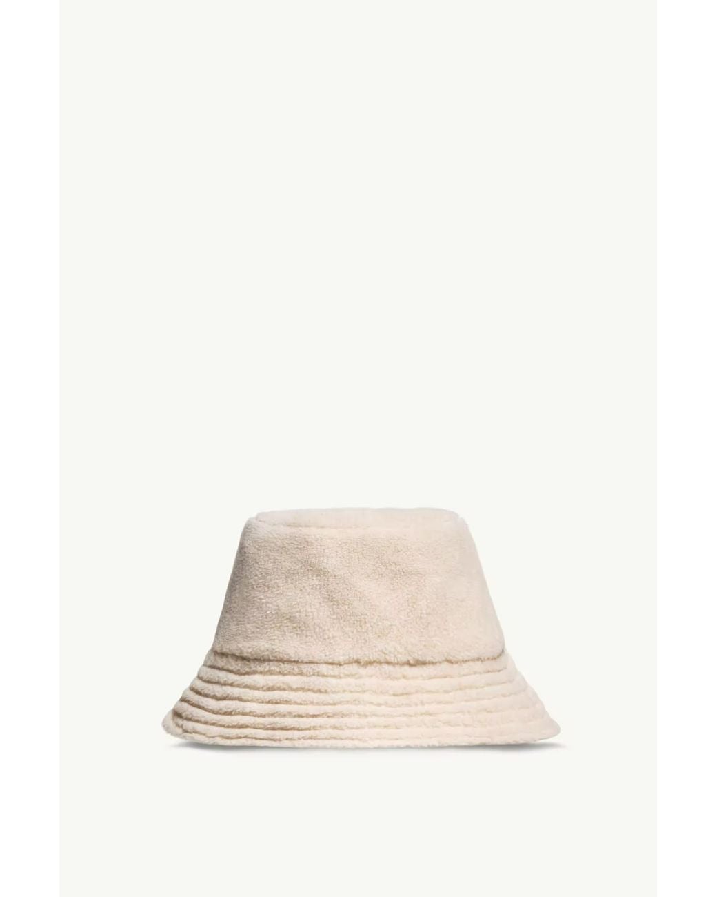 Moncler Natural Reversible Teddy Bucket Hat for men