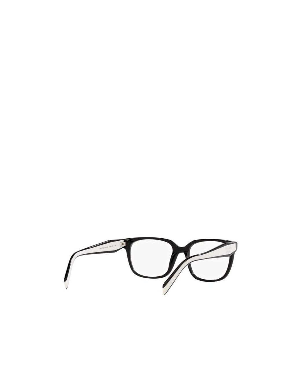 Prada White Logo Flat Mirror