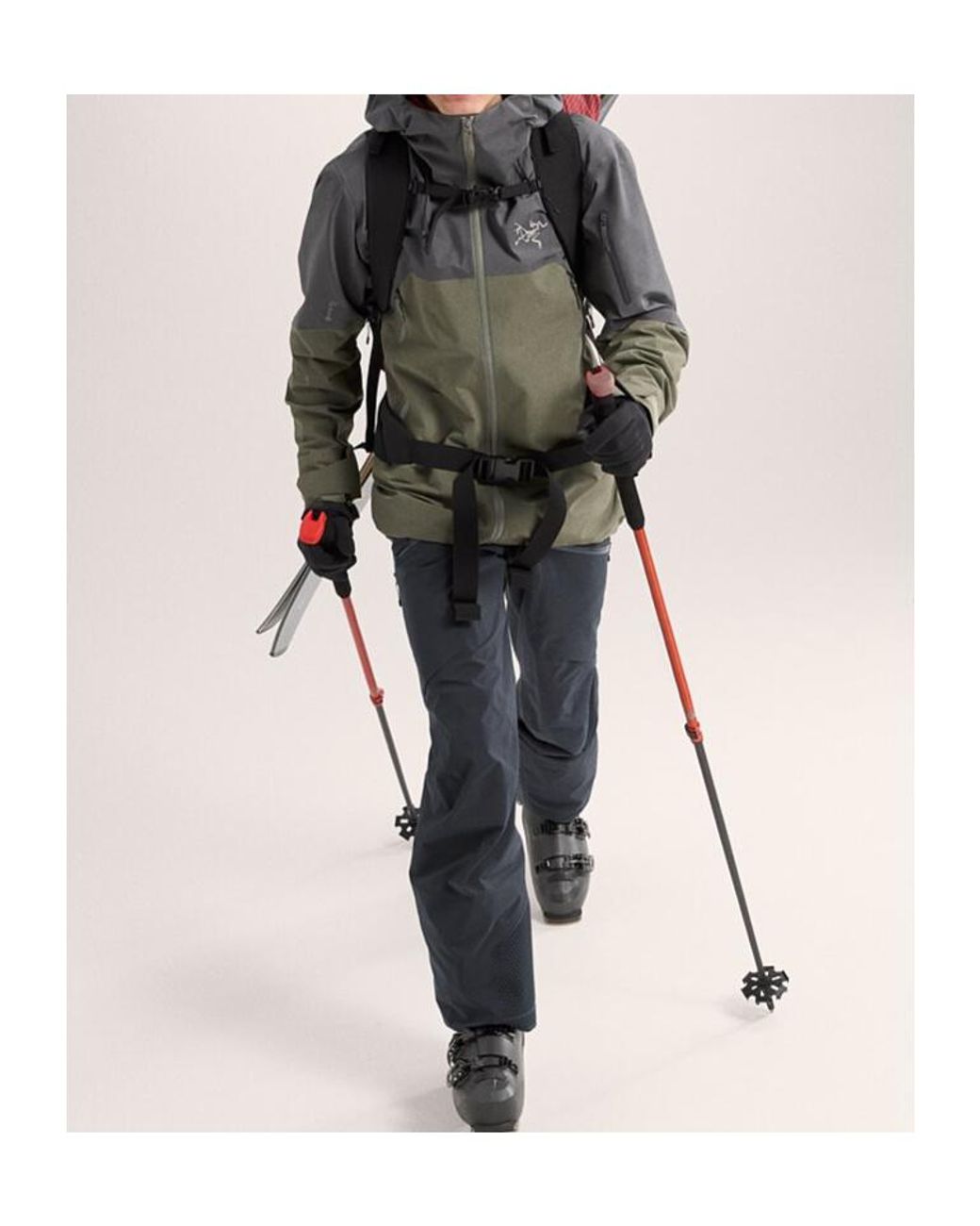 Arc'teryx Black Rush Suspenders for men