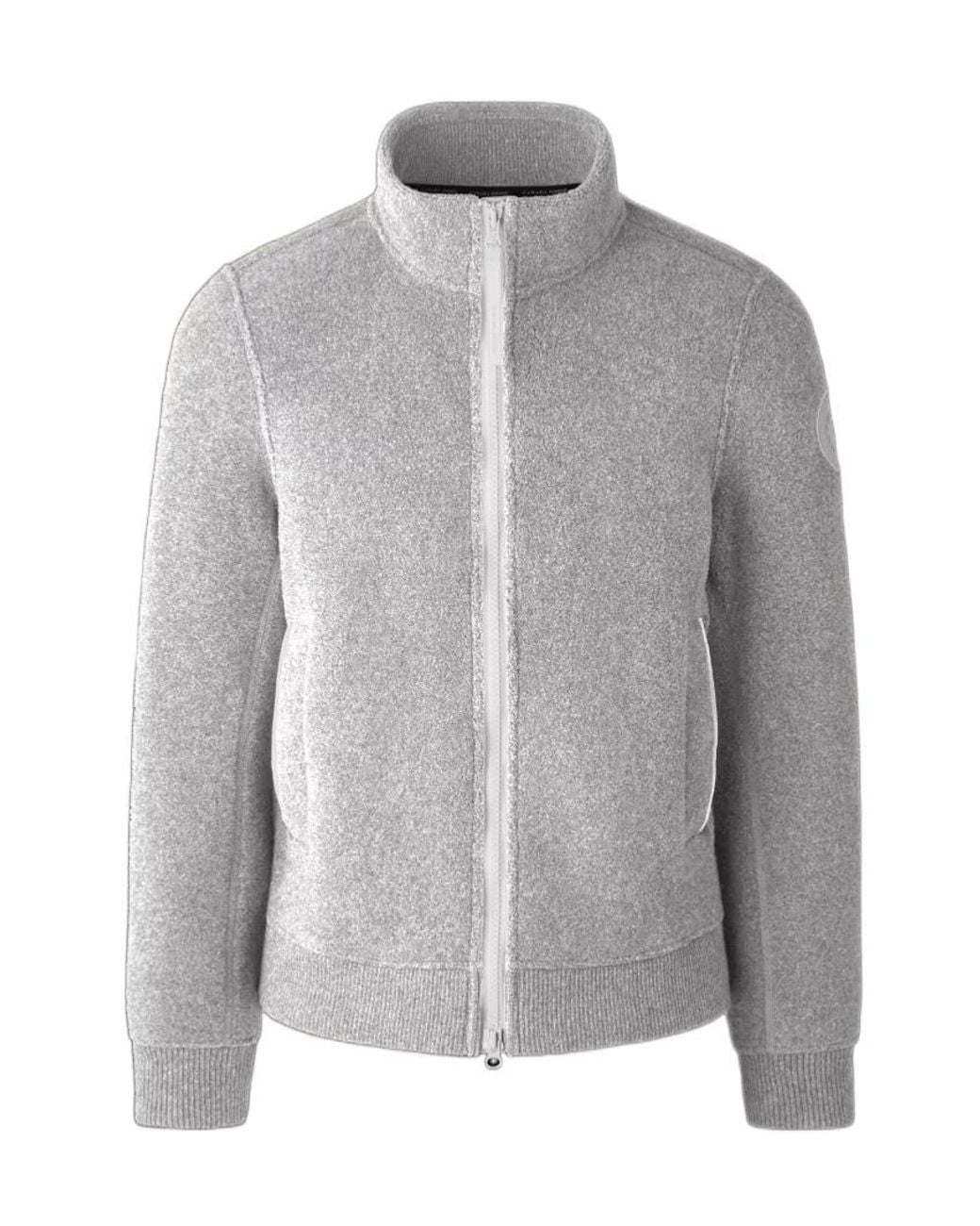 Canada Goose Gray Lawson Jacket Kind Fleece Humanature for men