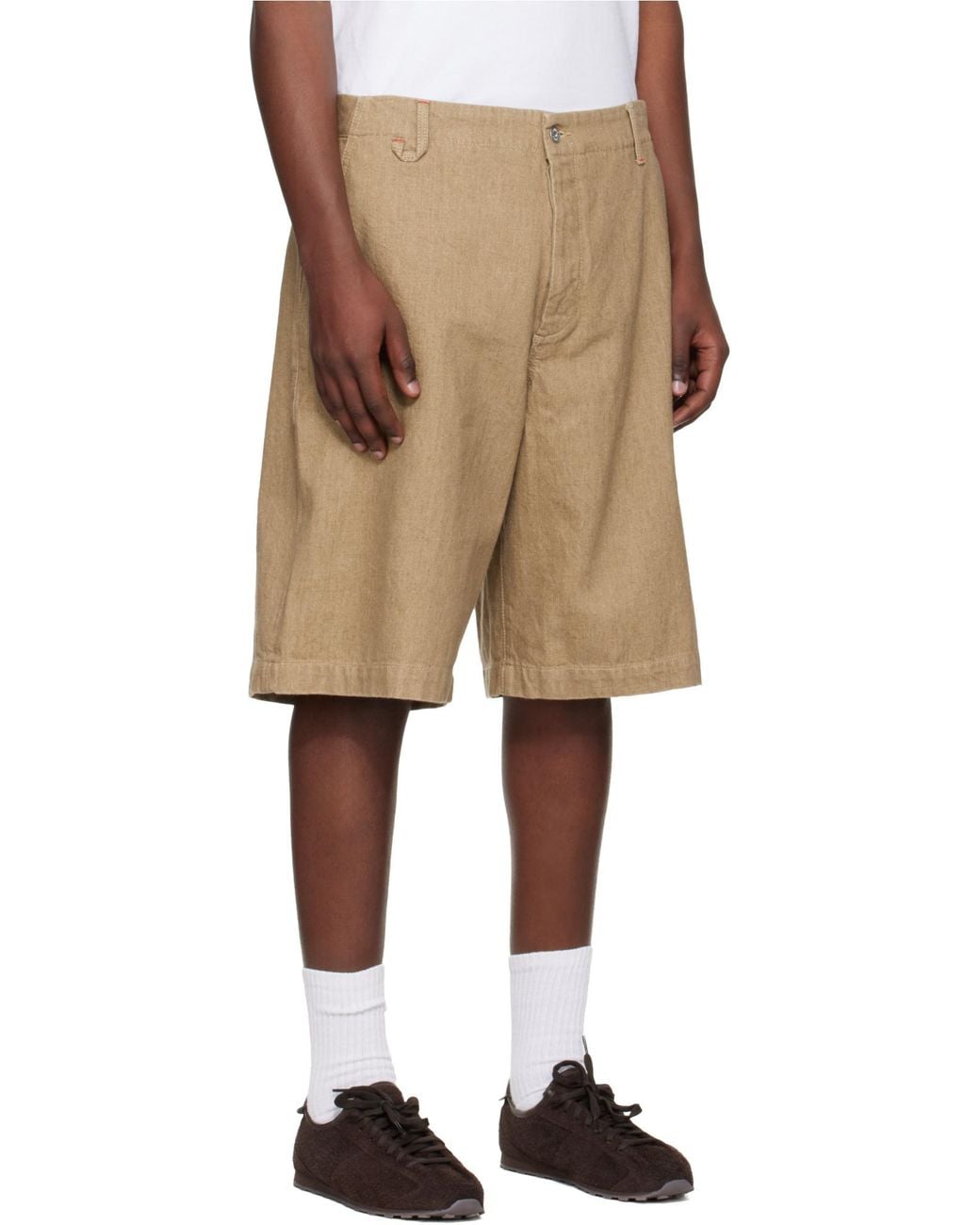 Jacquemus Natural De-Nimes Pastro Shorts for men