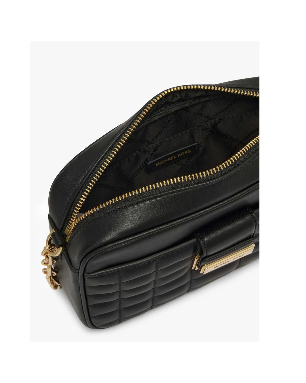 MICHAEL Michael Kors Black Tribeca Quilted Crossbody Bag