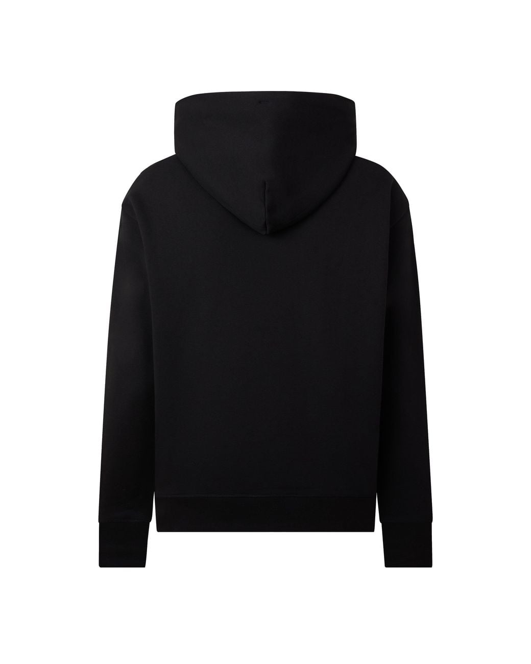 Moncler Black Minimalist Hooded Sweatshirt for men