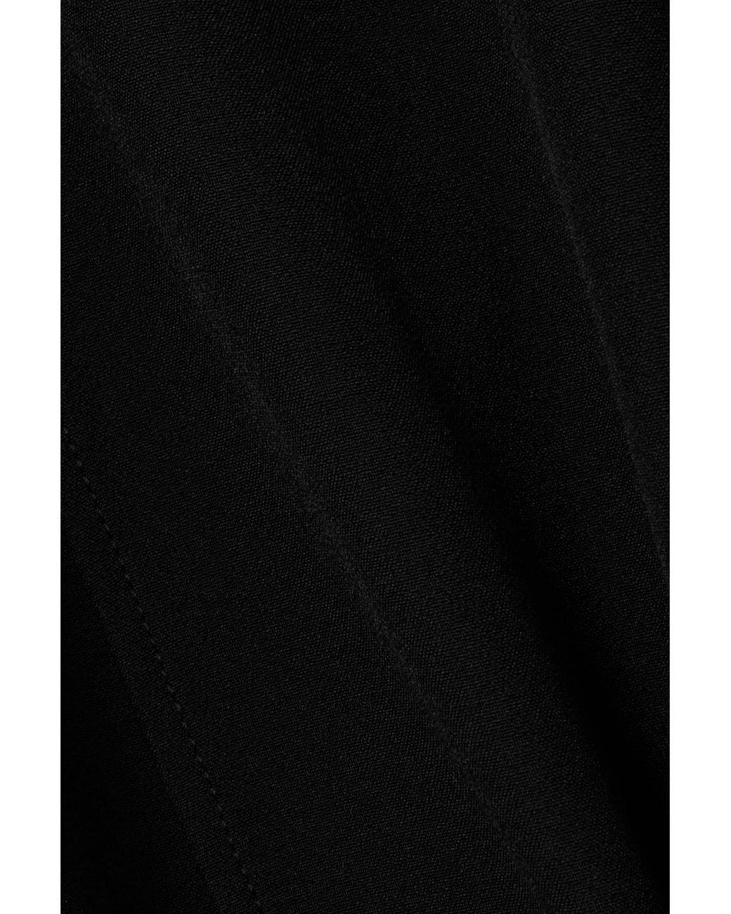 Emilio Pucci Black Checked Stretch-Crepe Maxi Dress