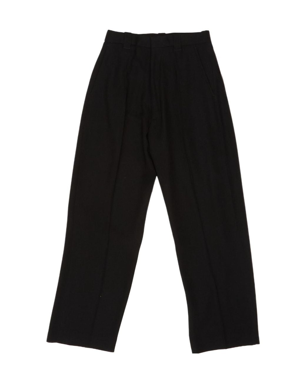 Phoebe Philo Black Casual Pants With Belt Loops