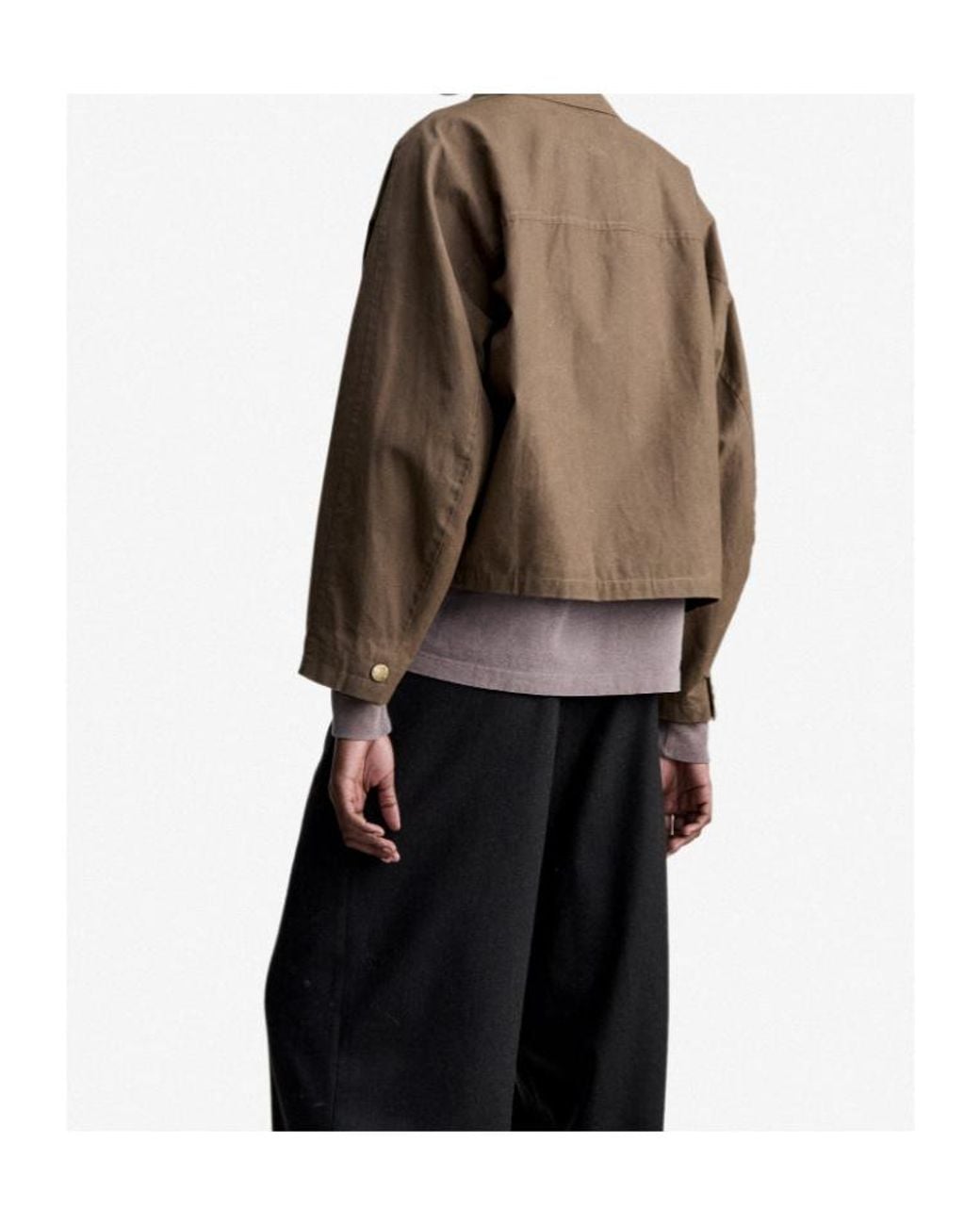 A.P.C. Brown Becca Checked-Lining Jacket