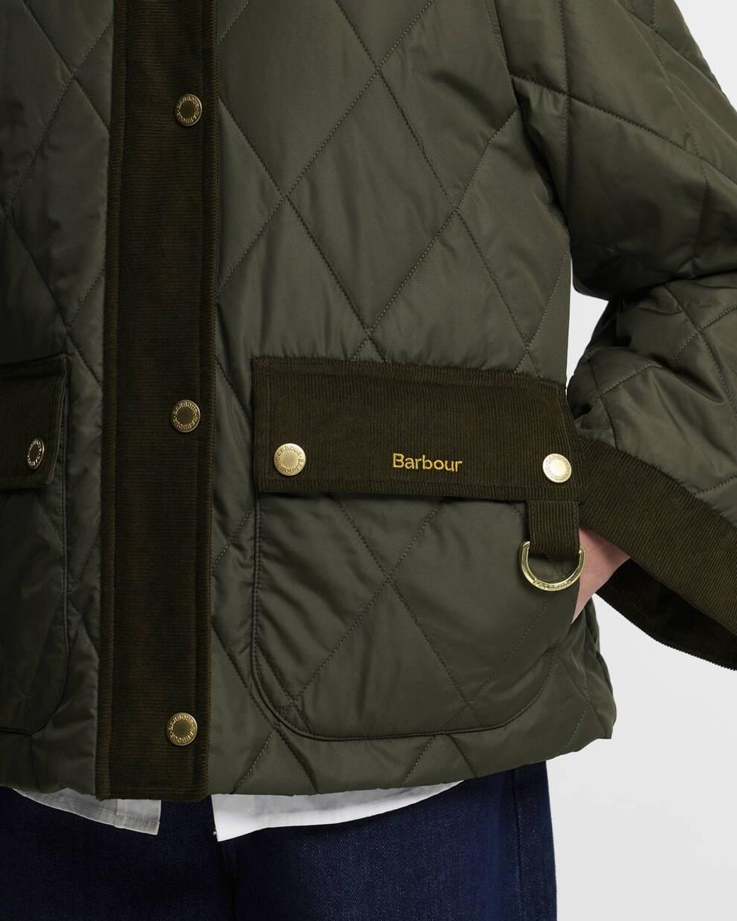 Barbour Green Kilnwick Quilted Jacket