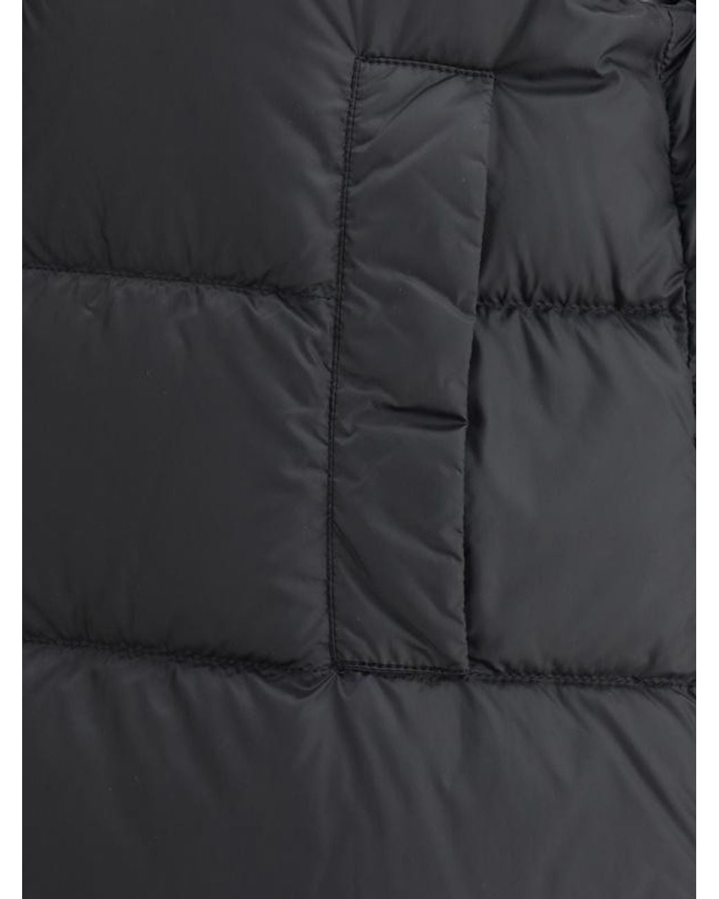 Max Mara Black The Cube Button-Up Drawstring Gilet