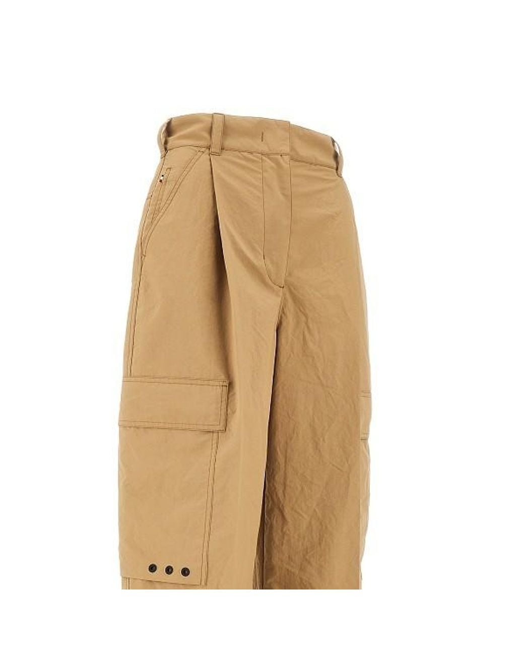 Moncler Natural Pleat-Detail Trousers