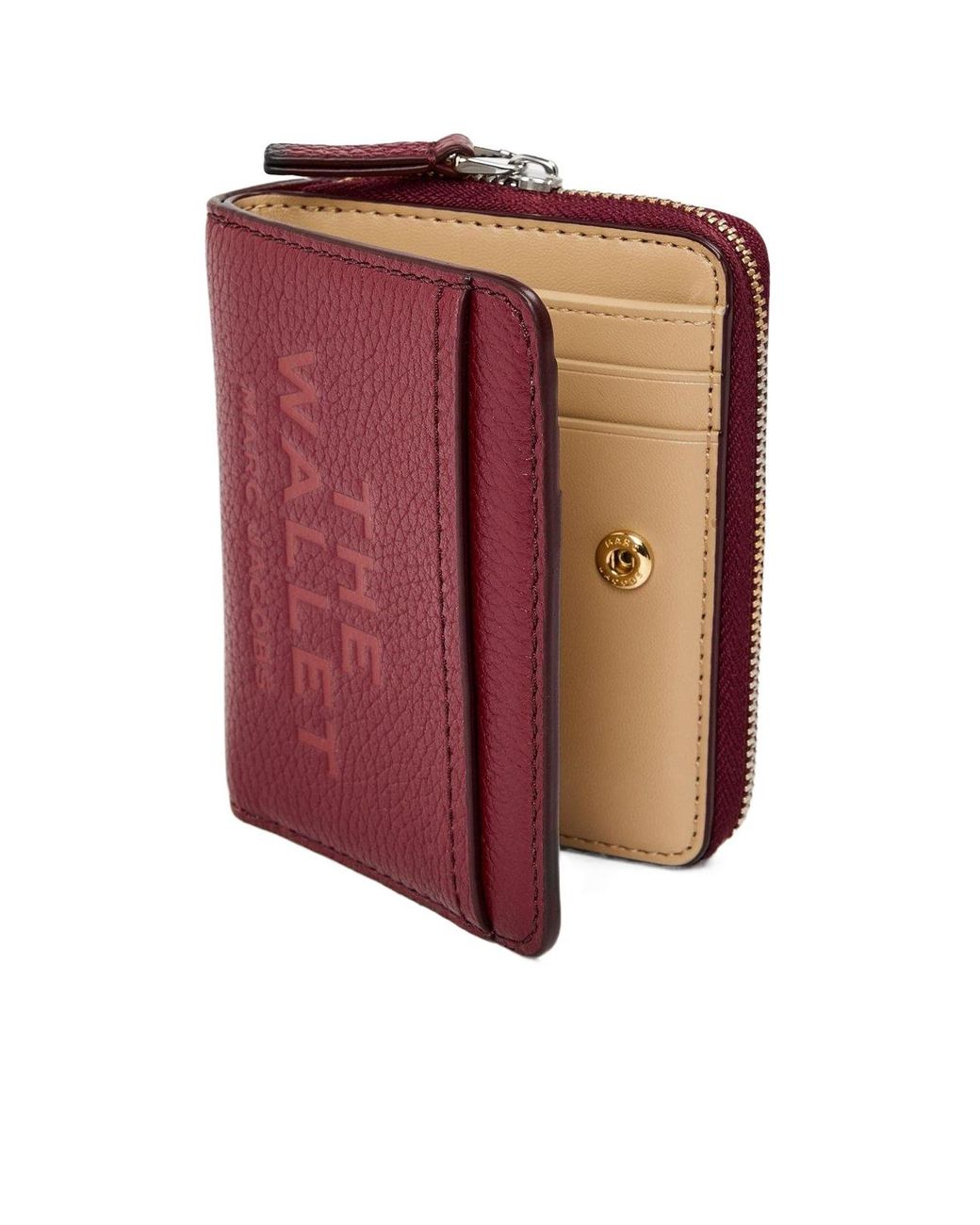 Marc Jacobs Red Classic Compact Wallet