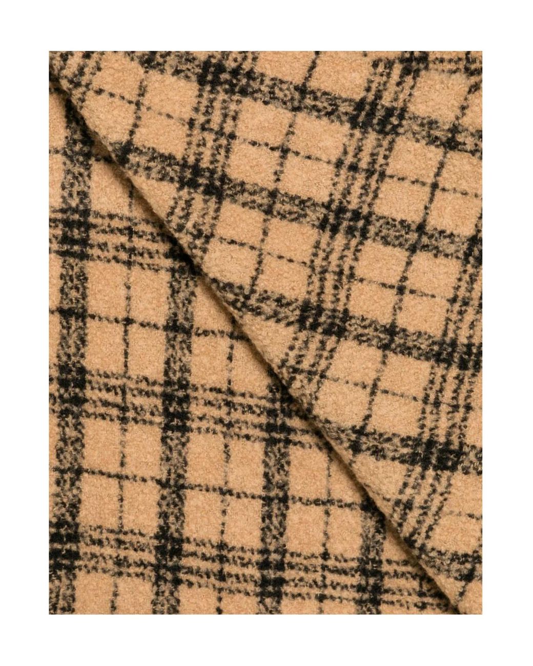 Destin Natural Plaid Scarf