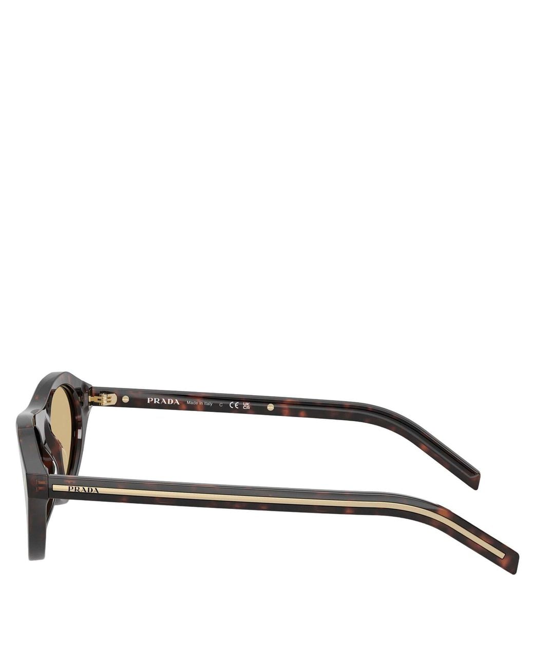 Prada Metallic Maoyan Panel Sunglasses for men