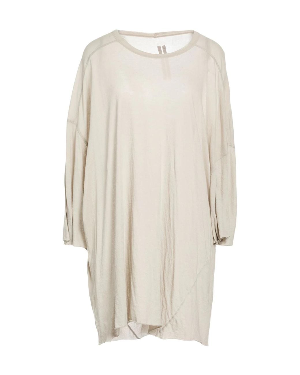 Rick Owens White Oversized T-Shirts