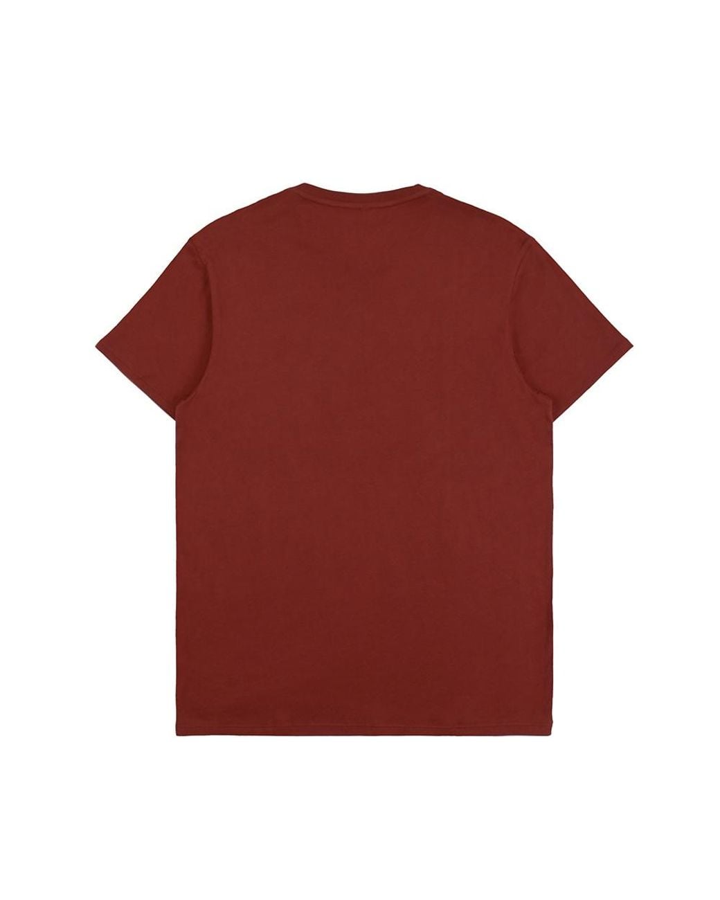 Armani Jeans Red Logo Printed T-Shirt for men