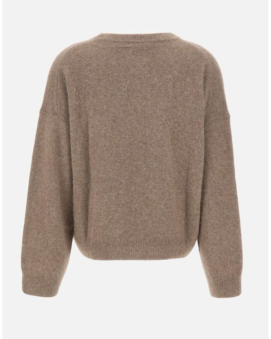 Loulou de Saison Brown Tristan Ribbed Sweater