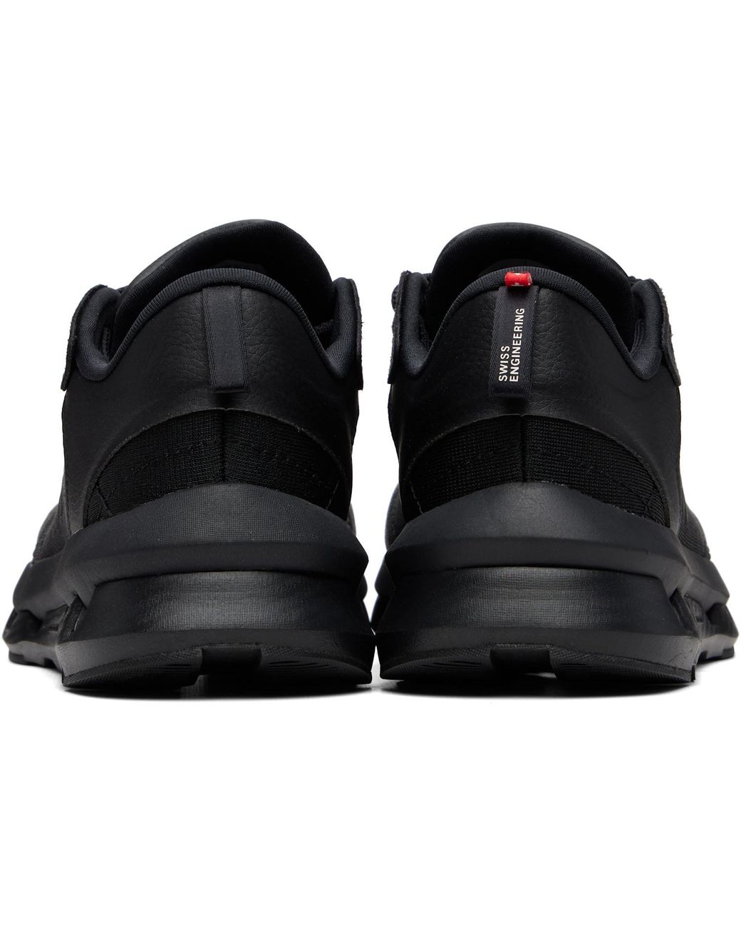 On Shoes Black Cloudzone Moon Lace-Up Sneakers for men