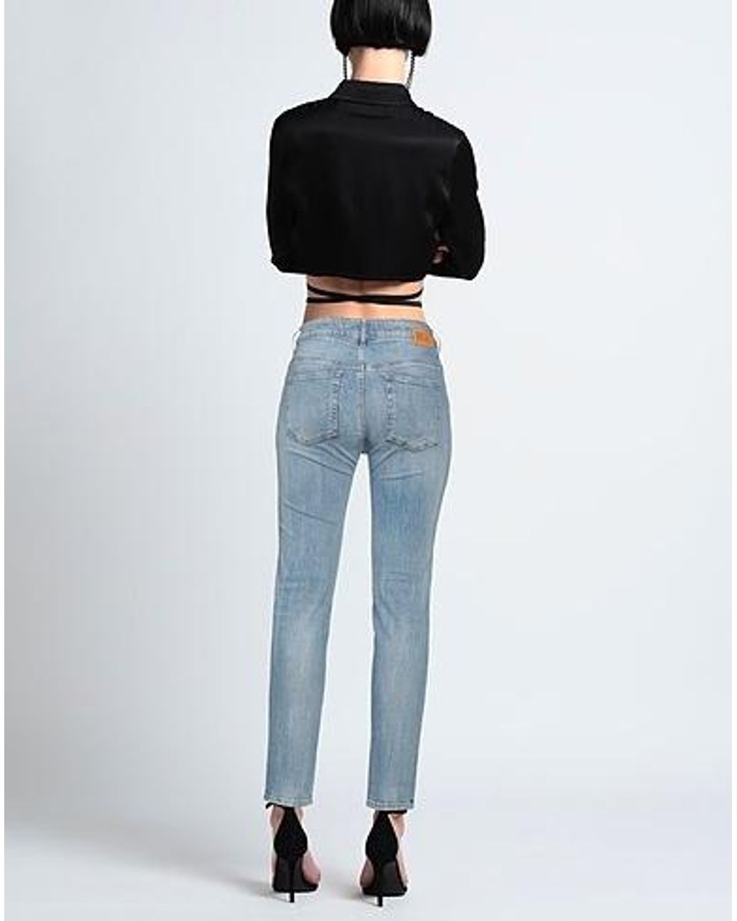 DIESEL Blue Light-Colored Skinny Jeans