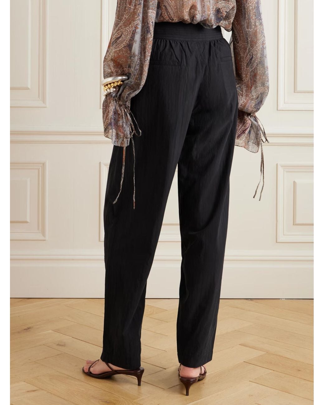 Isabel Marant Black Gleen Trousers