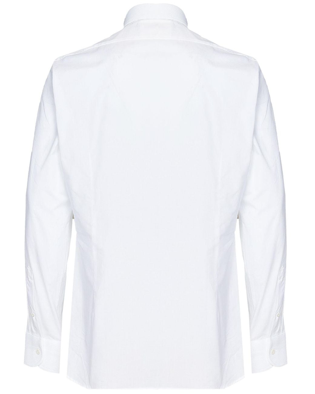 Tom Ford White Long-Sleeved Shirt for men