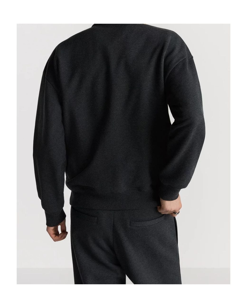 Dior Blue Homme High Neck Zip Detailed Sweatshirt for men