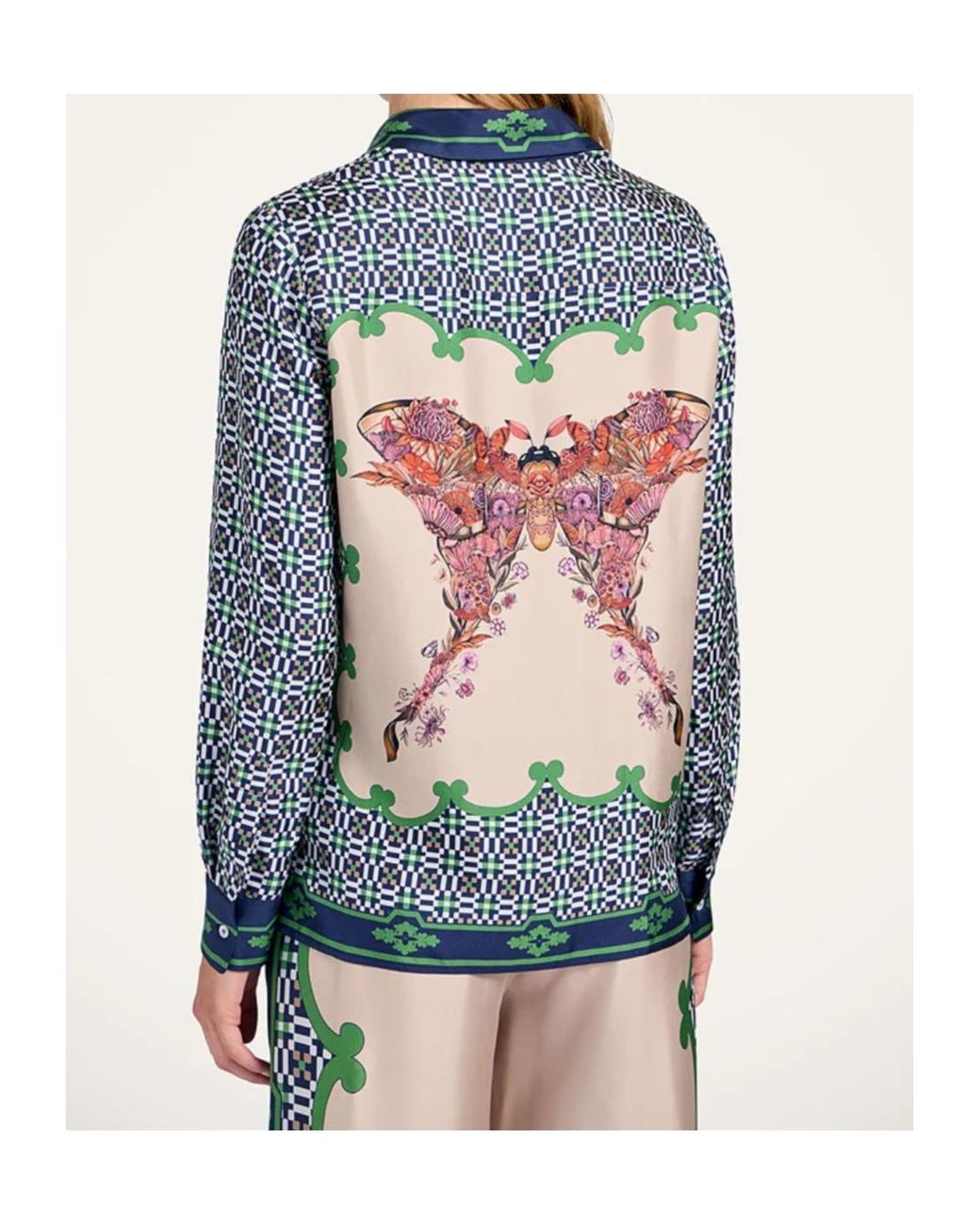 LaDoubleJ Blue Boy Silk Shirt