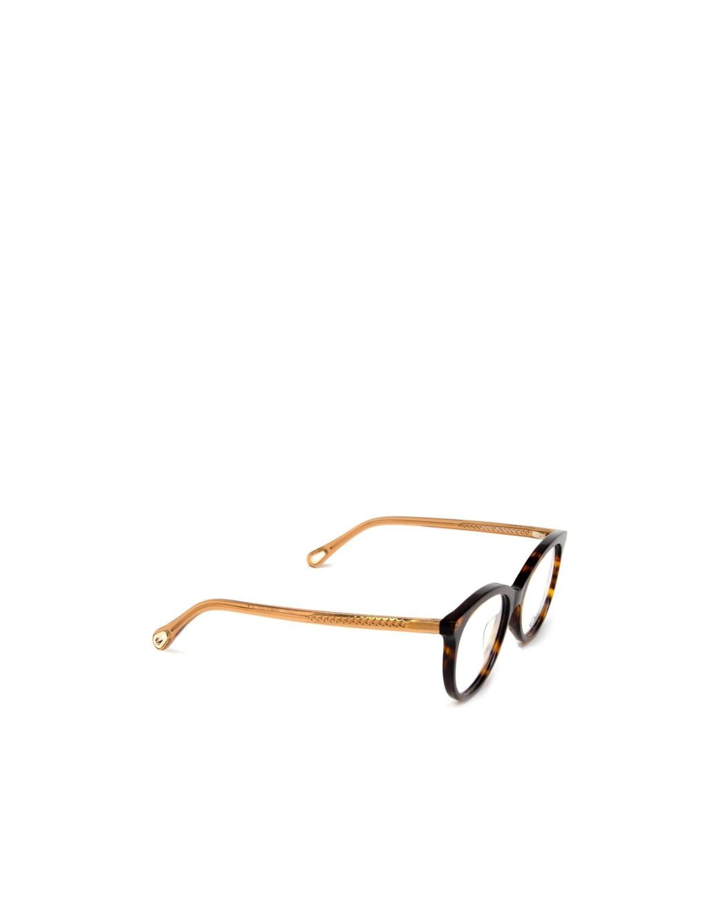 Chloé White Chloé Eyewear Cat-Eye Glasses