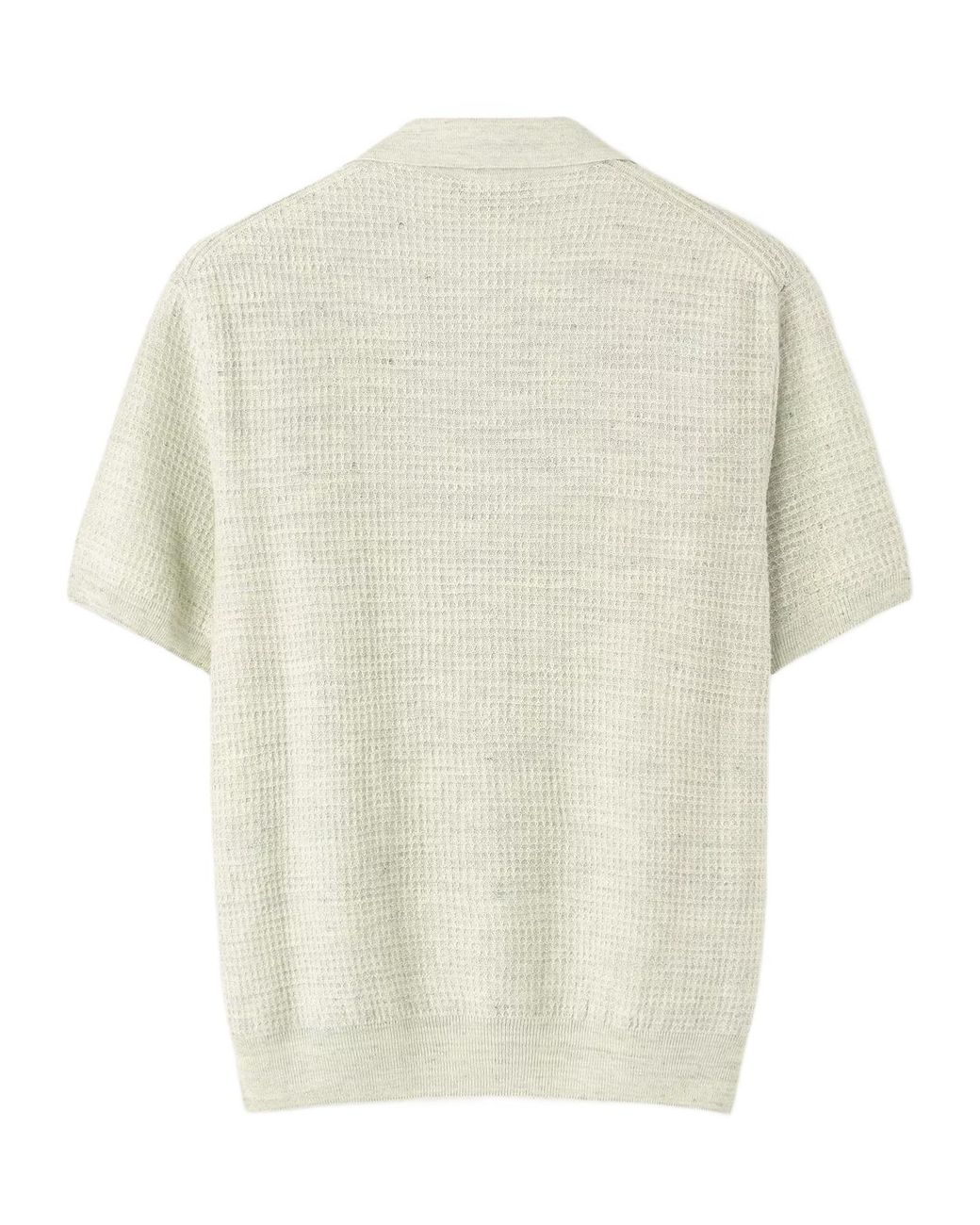 Loro Piana White Savan Polo Shirt for men