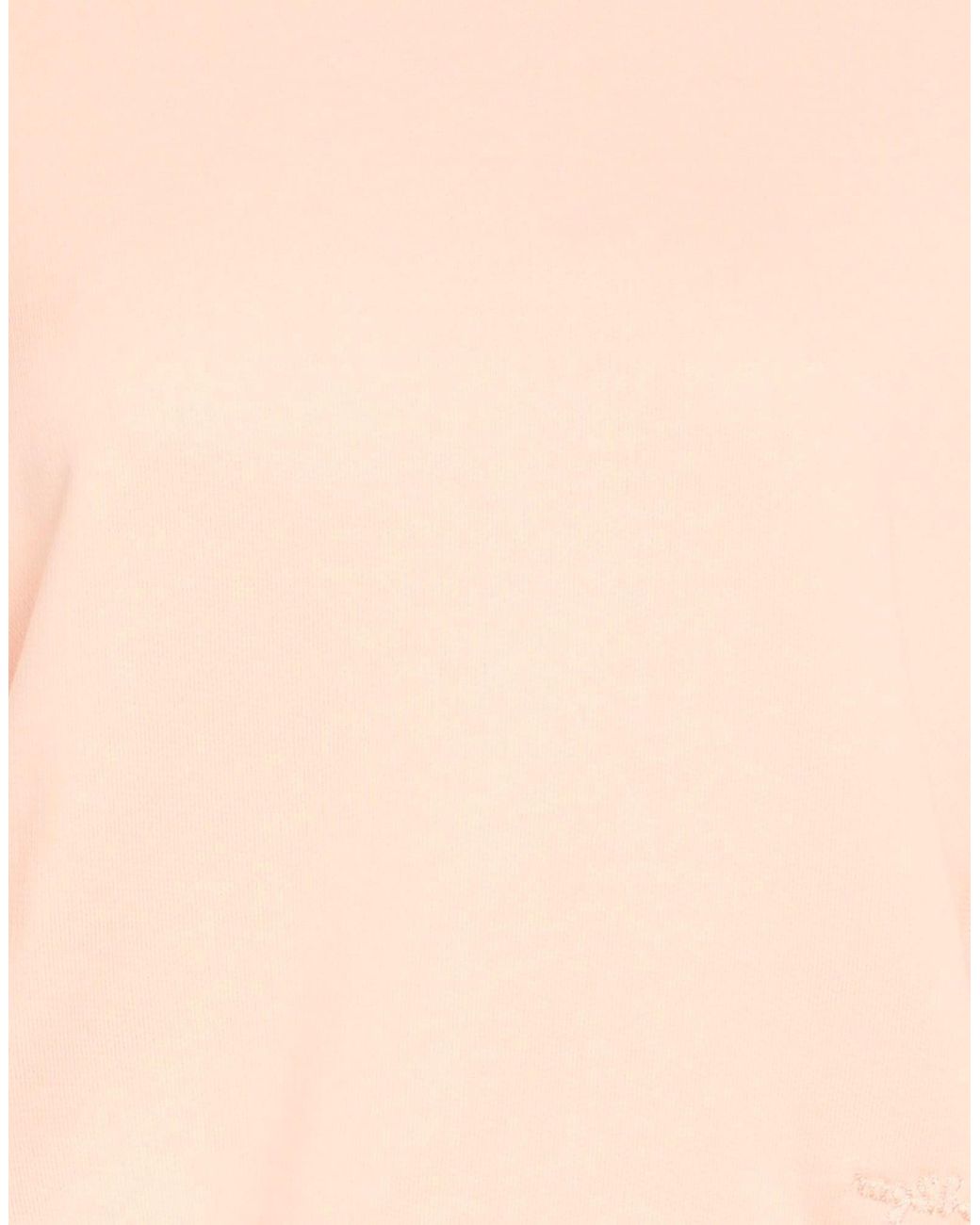 Rag & Bone Pink Versatile Solid Long-Sleeve Sweatshirt