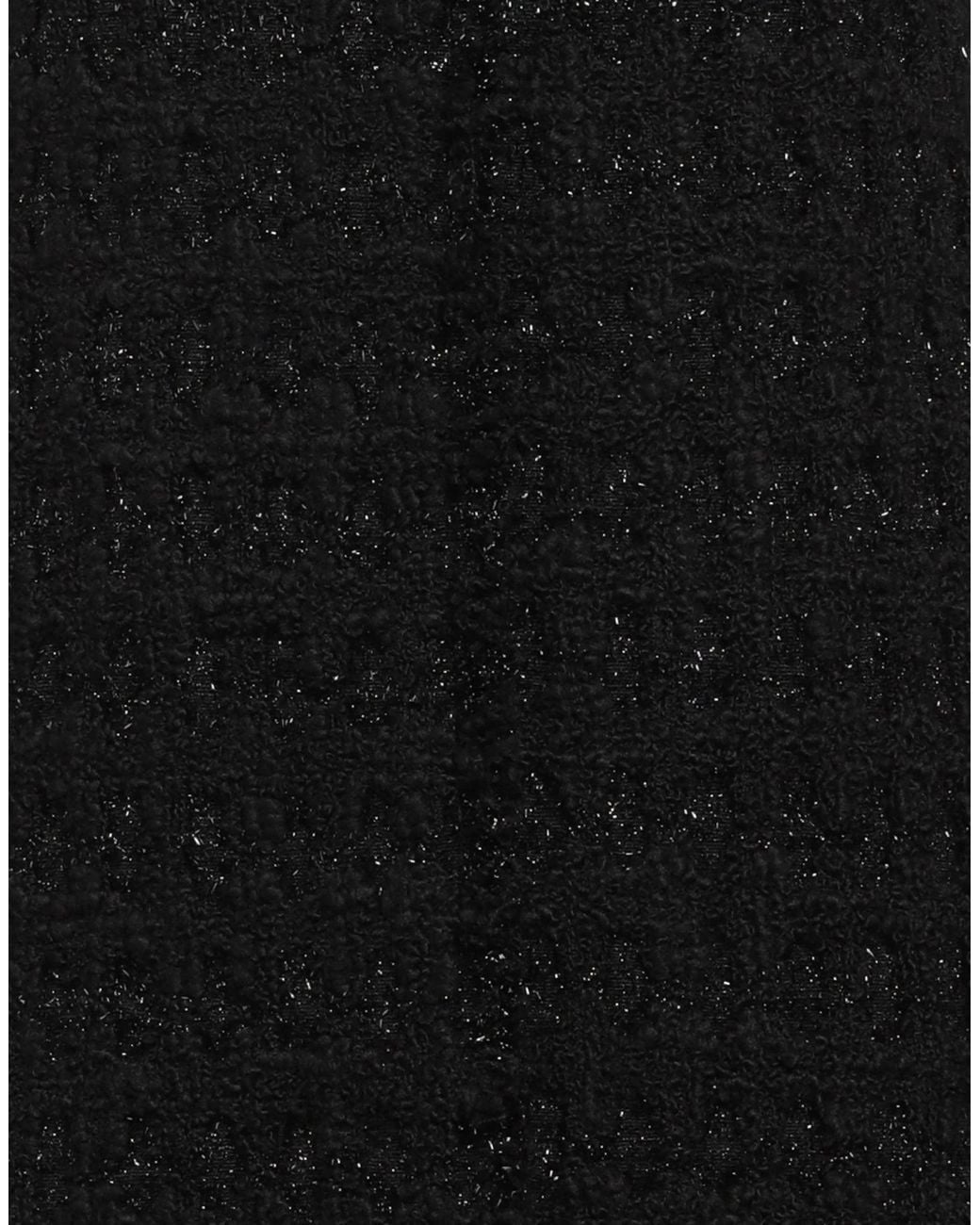 Tory Burch Black Shiny Solidcolor Flare Skirt