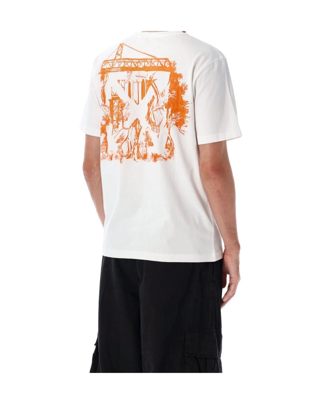 Off-White c/o Virgil Abloh White City Nature Graphic T-Shirt for men