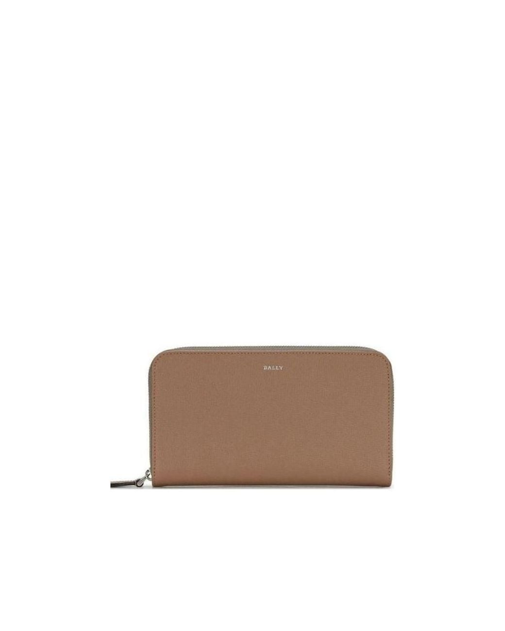 Bally Brown Zipper Purse