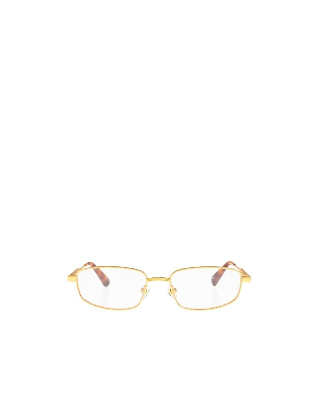 Jacquemus White Rectangle Frame Glasses for men