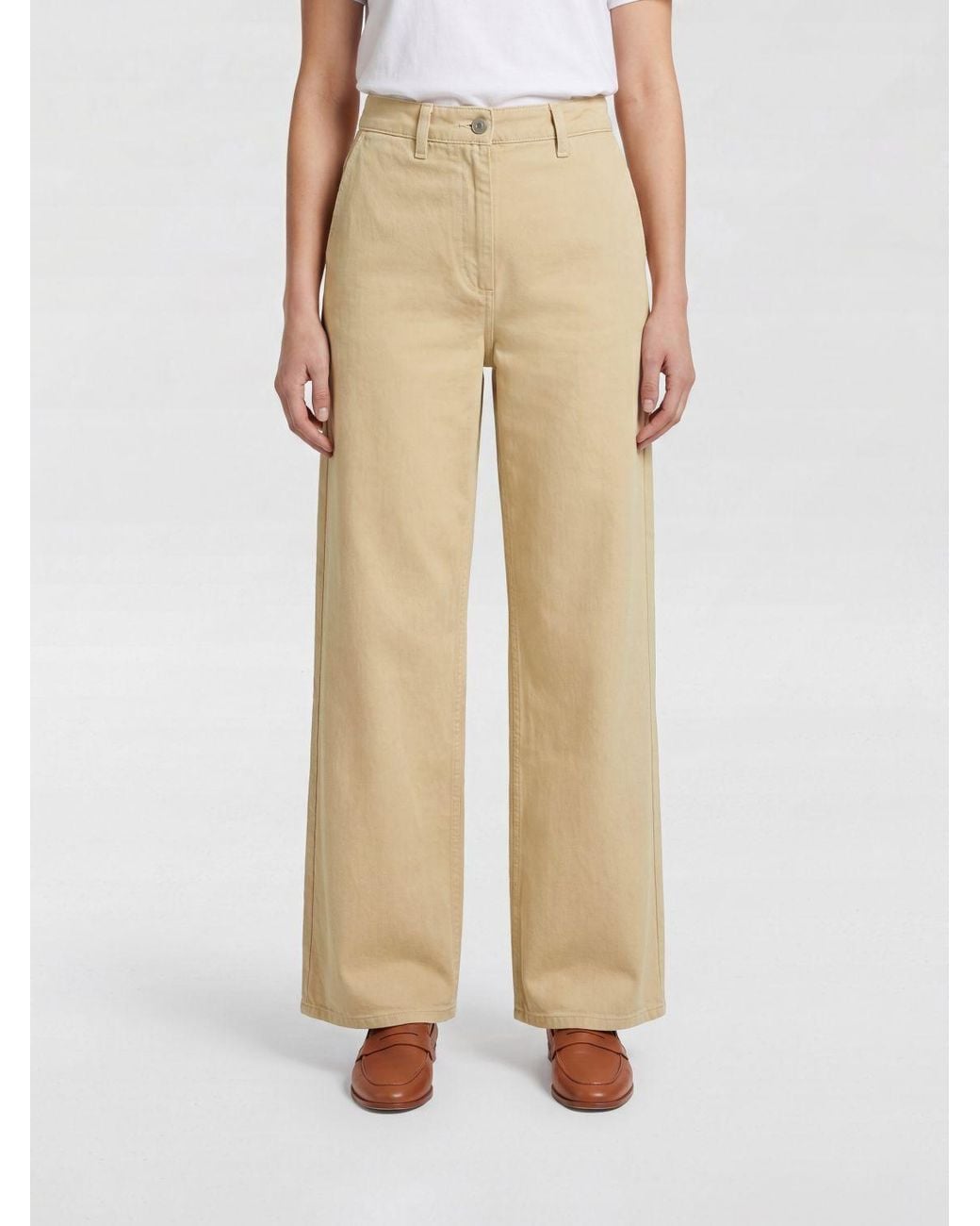 Magda Butrym Natural Re 26 Wide-Leg Jeans