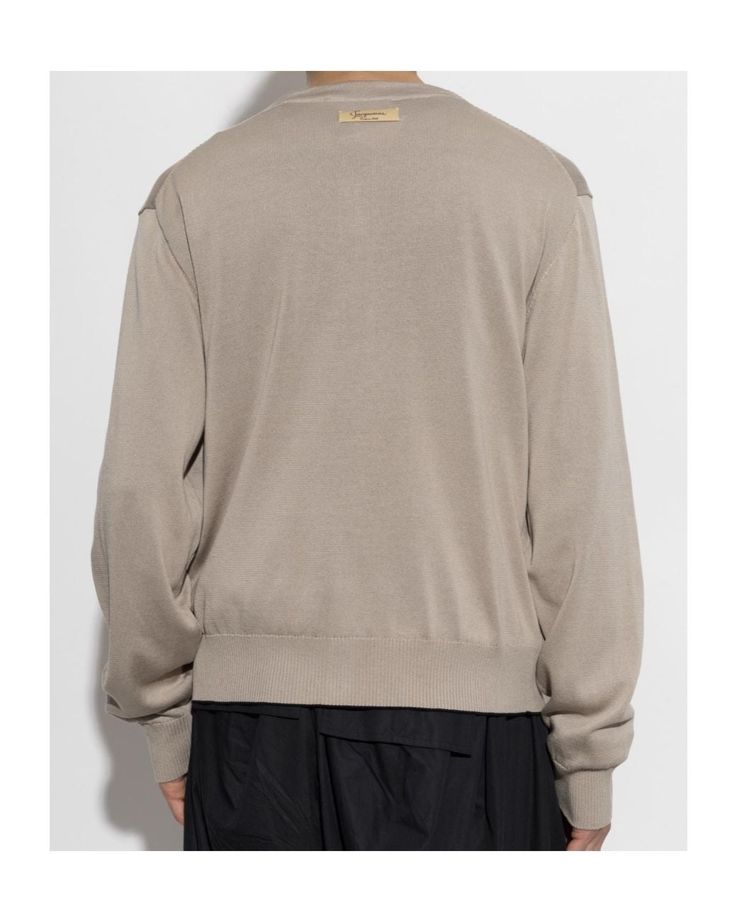 Jacquemus Gray The Rio Cardigan for men