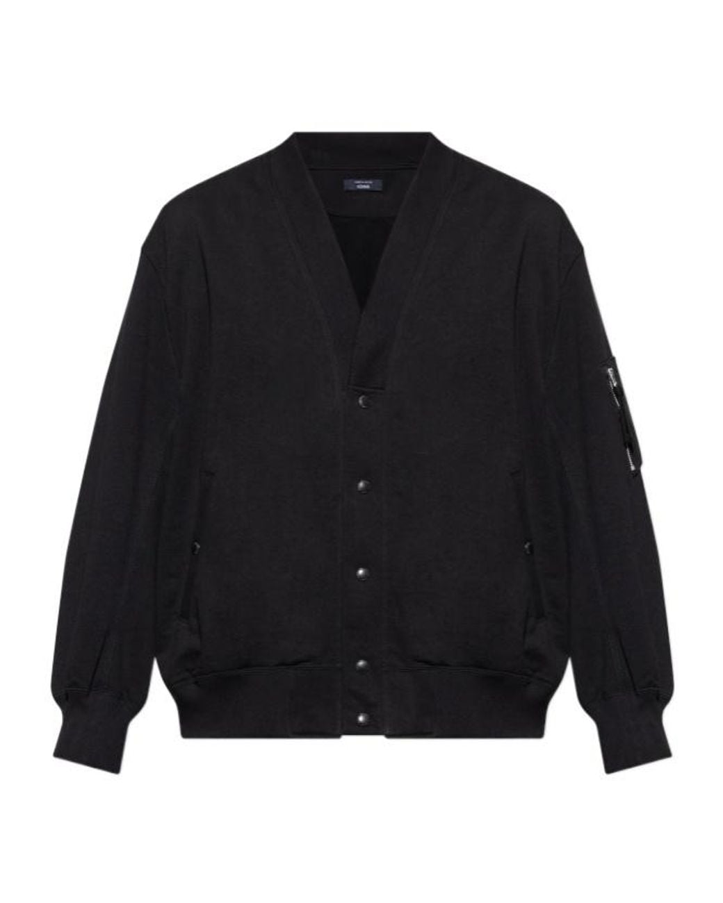 Comme des Garçons Black Comme Des Garçons Homme Plus V-Neck Casual Jacket for men