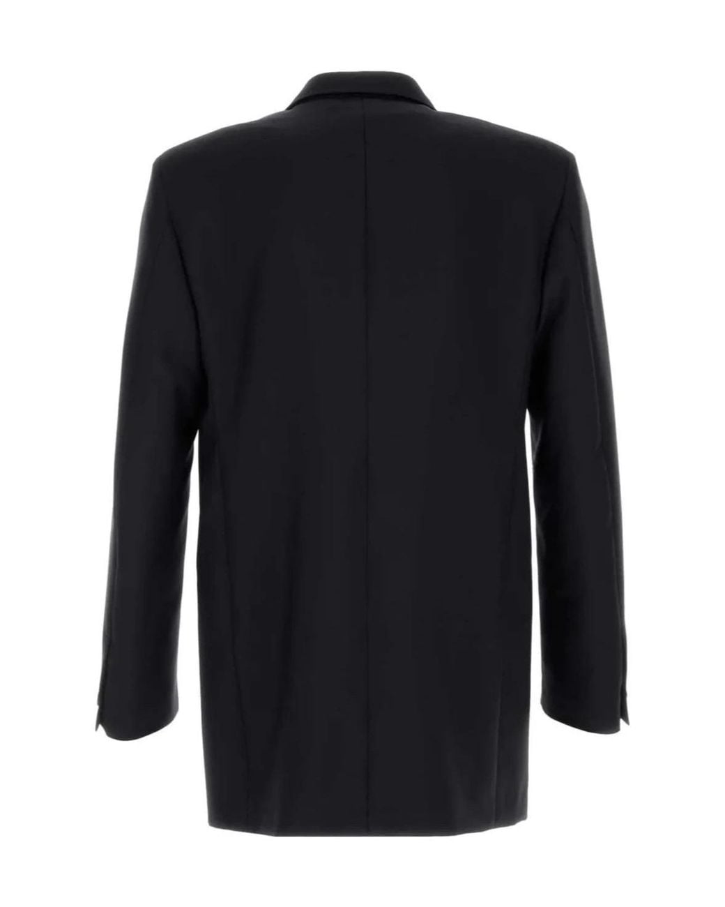 Jil Sander Blue Single-Breasted Notched-Lapel Blazer for men