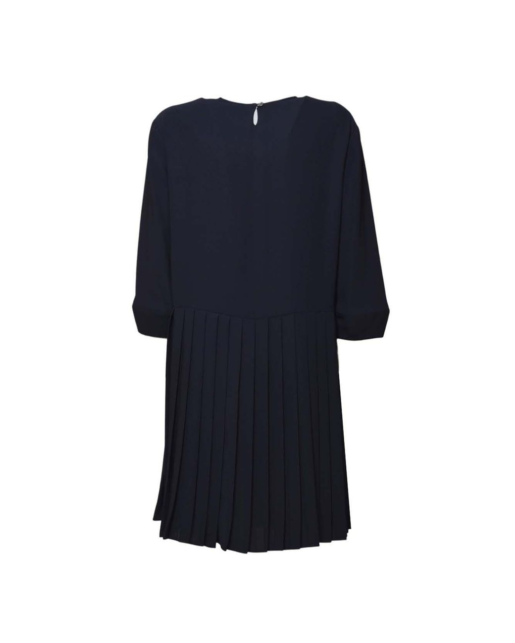 Aspesi Blue Round Neck Dress