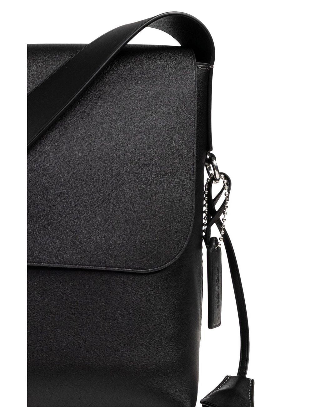 COACH Black Cross Body Bags for men
