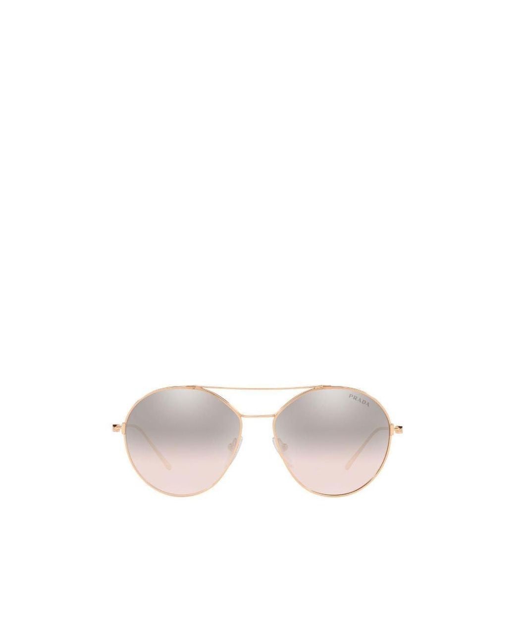 Prada White Logo Gradient Sunglasses