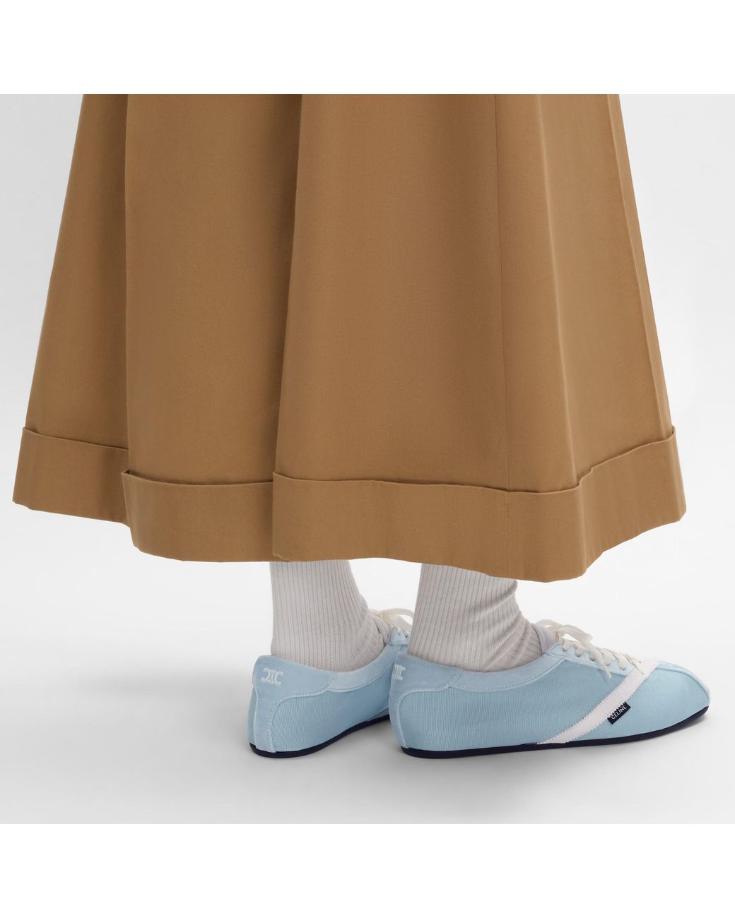 Céline Blue The Flat Sneaker