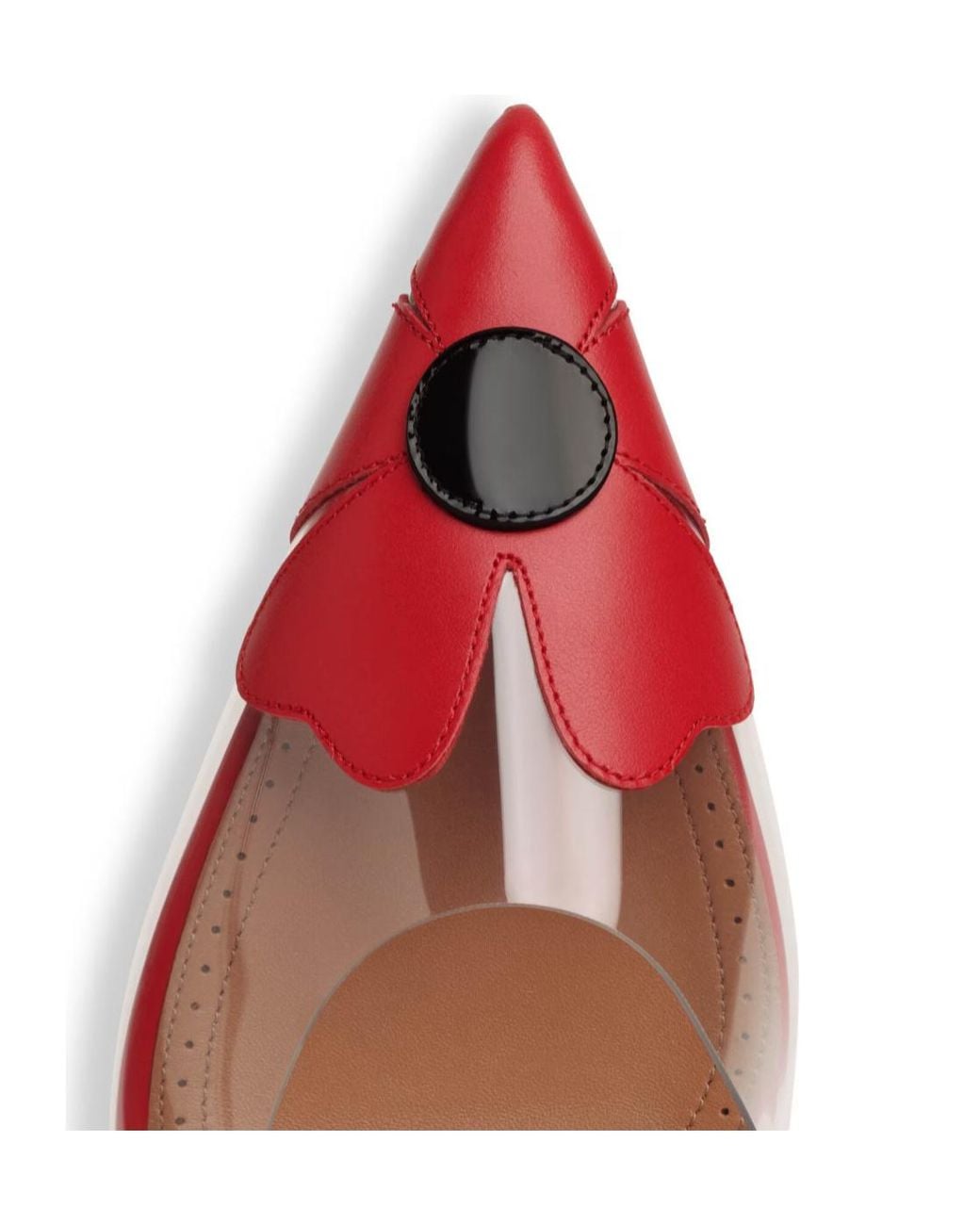 Alaïa Red Alaïa Bloom Mules