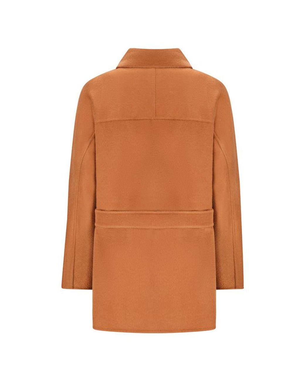 Max Mara Brown Long-Sleeved Coat