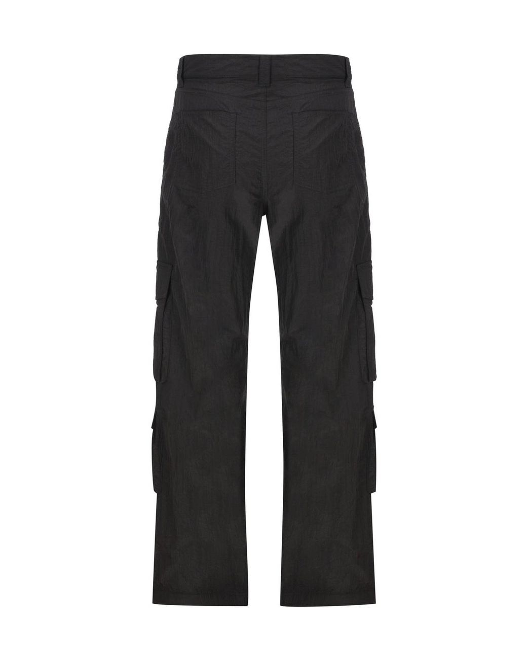 Golden Goose Deluxe Brand Black Wide Trousers for men