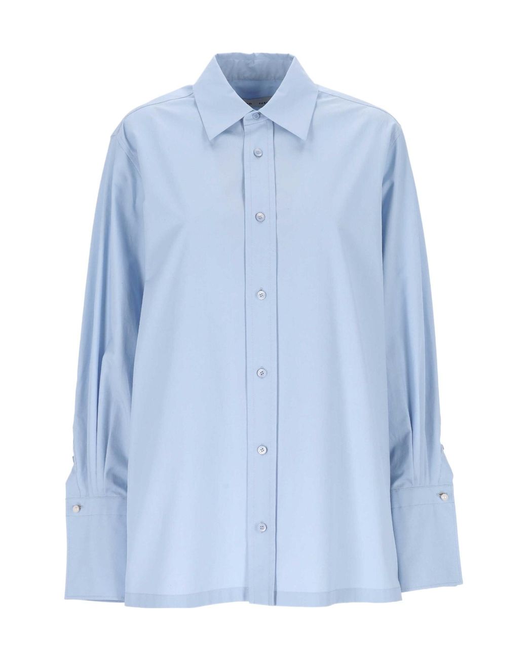 Carven Blue Long Tailored Shirt