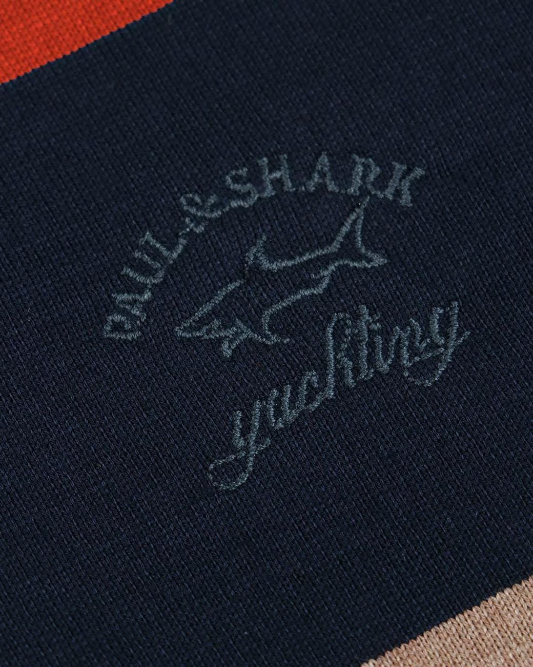 Paul & Shark Multicolor Striped Long-Sleeve Polo Shirt for men