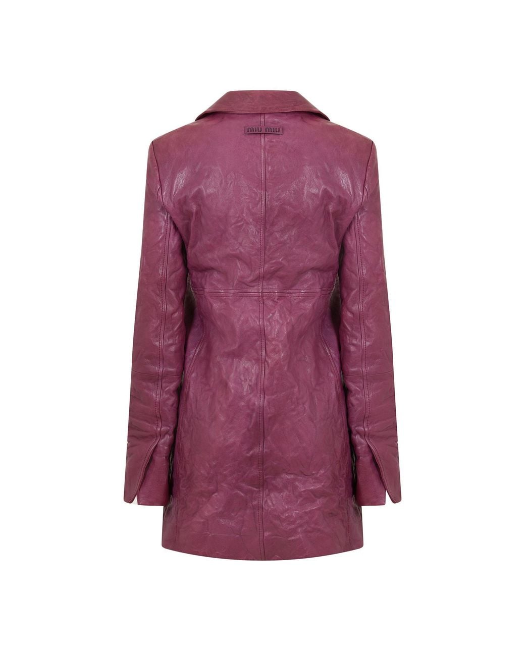 Miu Miu Purple Simple And Simple Shirt