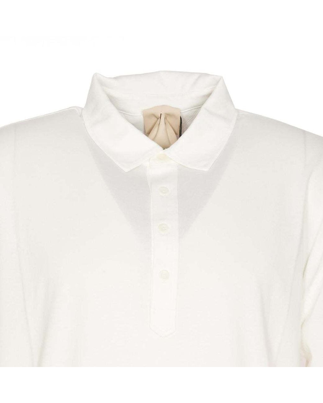 C P Company White Short-Sleeved Polo Shirt for men