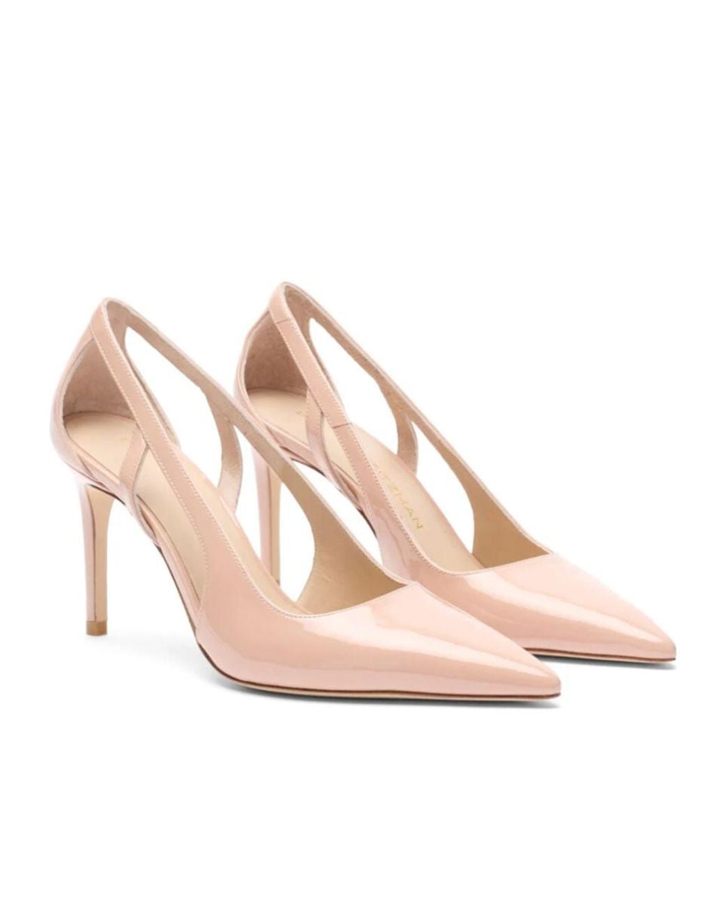 Stuart Weitzman Pink Stuart Power Cutout 85