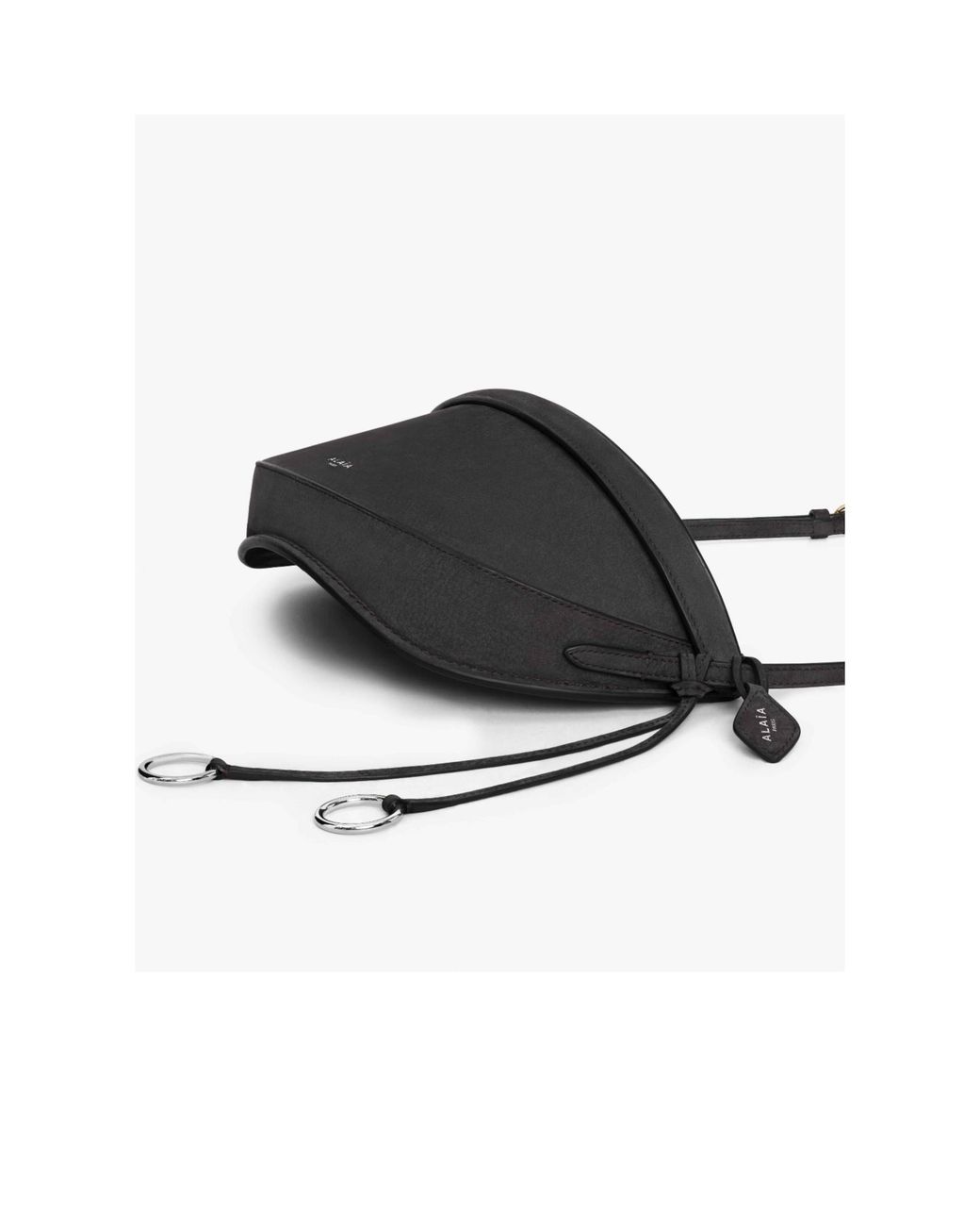 Alaïa Black Alaïa Hip East West Shoulder Bag